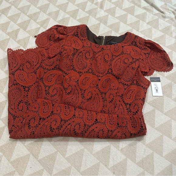 Paisley Lace Cap Sleeve Dress
Tahari ASL - Picture 3 of 4